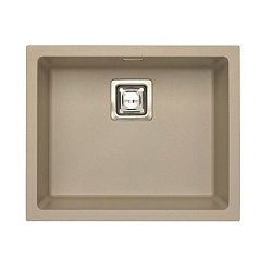 ALVEUS QUADRIX 50 GRANITAL+ PEBBLE-G02M 560X460X200 с сифоном 11333981