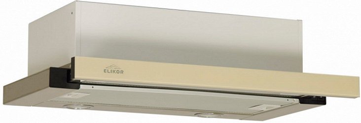 Elikor Интегра GLASS 50Н-400-В2Д нержавейка / стекло бежевое1
