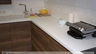 Угловая кухня модерн Cleaf LN66 Sherwood пластик/МДФ/ЛДСП ОР181225 (фото 4)