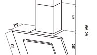 Вытяжка HOMSair BELL 60 белый (фото 2)