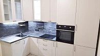 Угловая кухня неоклассика Трент пленка/МДФ РЧ191001 (фото 1)
