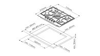 Варочная панель Kuppersberg FG 73 W (фото 4)