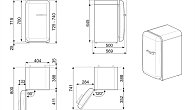 Мини-бар Smeg FAB5LCR5 (фото 5)
