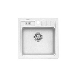 ALVEUS NIAGARA 20 GRANITAL ARCTIC-G11 465x465x180;1x с сифоном 11054191