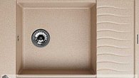 Мойка KUPPERSBERG MILA 1B1D BEIGE композитная (фото 1)