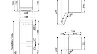 Холодильник Smeg FAB32LBL5 (фото 9)