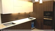 Угловая кухня модерн Alvic Luxe/Egger пластик/МДФ/ЛДСП ИФ190205 (фото 6)