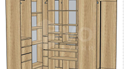 Гардеробная РТ230603Ш1