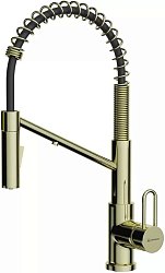 Смеситель Omoikiri Mikawa 2 Plus-SB-LG латунь/светлое золото1