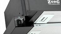 Вытяжка ZorG Technology Storm G 700 60 черная + стекло черное (фото 3)