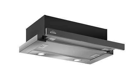 Elikor Интегра GLASS 60П-400-В2Л черный/стекло черное1