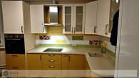 Угловая кухня модерн эмаль/МДФ 295х185 см (фото 2)