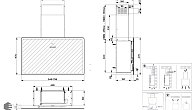 Вытяжка FABER GLAM FIT 55 BK (фото 5)