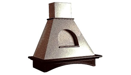 Viaona Cappe Нарада 90 с окном inca 550 медный антик 1