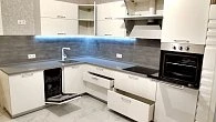 Угловая кухня модерн пластик/МДФ РД171202 (фото 6)