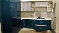 Угловая кухня модерн Аделькрайс пластик/МДФ/ЛДСП (фото 3)