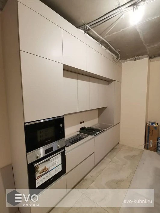 Кухня прямая ЛМ201203 матовая (фото 3)