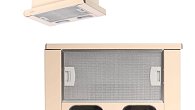 Вытяжка Elikor Интегра GLASS 60П-400-В2Л бежевое 1013/стекло бежевое (фото 3)