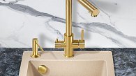 Смеситель Milacio Ultra ( MCU.553.GD ) золото (фото 6)