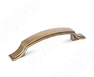 МДМ Ручка-скоба 96мм бронза состаренная,(в наличии 2 штуки, цена за шт)