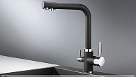 Смеситель KUPPERSBERG GEOS DEEP BLACK (фото 2)