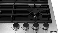 Варочная панель ZorG Technology NT 121 black EMY + inox (фото 4)