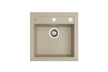 ALVEUS FORMIC 20 GRANITAL+ PEBBLE-G02M 520x510x200;1x с сифоном 11277491