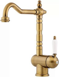 Смеситель Omoikiri Kyoto-AB латунь/античная латунь1