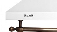 Вытяжка ZorG Technology Allegro B 1000 60 белая+релинг бронза (фото 7)