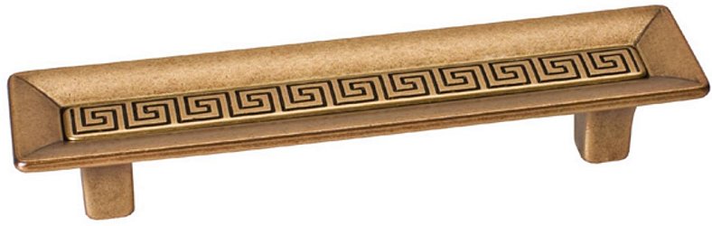 Bosetti Marella Ручка-скоба 96мм, бронза античная красная