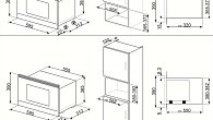 Микроволновая печь Smeg MP822NPO (фото 2)