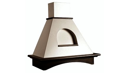 Viaona Cappe Нарада 90 с окном ВМ-550 ERA (elica) серо-золотой1