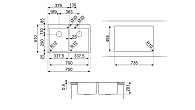 Мойка SMEG VR12S3434RS (фото 2)