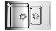 Мойка Omoikiri Mizu 78-2-IN нержавеющая сталь/нержавеющая сталь (фото 1)