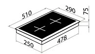 Варочная панель MAUNFELD EEHE.32VCBGB.R электрическая (фото 9)
