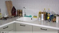 Угловая кухня неоклассика с порталом Модель-3.8 эмаль/МДФ ИФ190402 (фото 10)