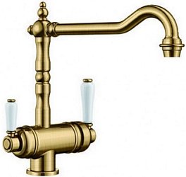 Blanco Sora Полированная латунь1