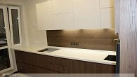 Угловая кухня модерн Alvic Luxe/Egger пластик/МДФ/ЛДСП ИФ190205 (фото 2)