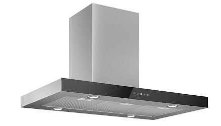 Elikor Агат Island 90Н-1000-Е4Д нержавеющая сталь/черное стекло1