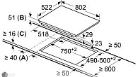 Варочная панель Bosch PVW851FB5E индукционная (фото 4)