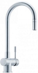 Franke Leda с поворотным выдвижным изливом (нержавеющая сталь)1