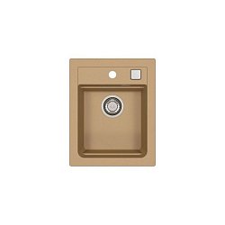ALVEUS GRANITAL ATROX 10 BEIGE - G55 400 X 500 1X в комплекте с сифоном 11328231