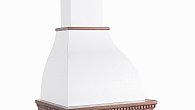 Вытяжка Viaona Cappe Изабелла 60 ППУ inca 900 белый муар (фото 1)