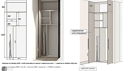 Мебель корпусная для дома РХ250507Ш1