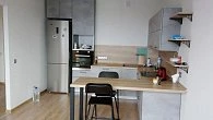 Угловая кухня лофт Cleaf Beton Dark пластик/МДФ/ЛДСП РБ190302 (фото 2)