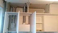 Прямая кухня лофт Синкрон пластик/эмаль/МДФ РН181203 (фото 11)