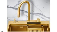 Смеситель MILACIO Ultra 556 (MCU.556.GD) золото (фото 6)