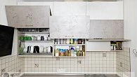 Угловая кухня лофт Пост-Смарт/Пост-Синкрон пластик/МДФ РБ190303 (фото 3)