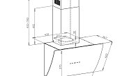 Вытяжка LEX PLAZA 600 BLACK (фото 7)