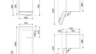 Холодильник Smeg FAB28LOR5 (фото 6)